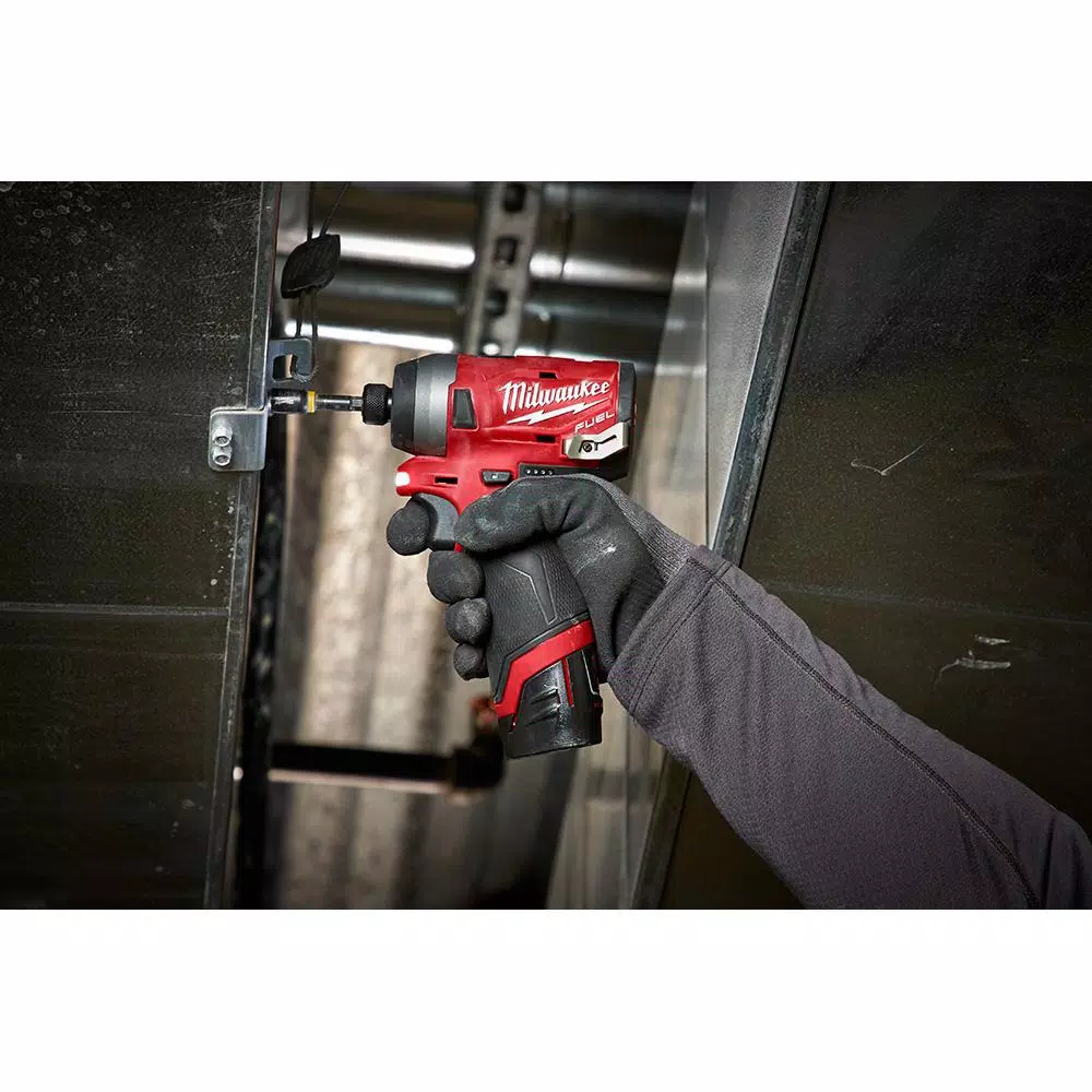 Flash Sale ๐ Milwaukee M12 FUEL 12-Volt Lithium-Ion Brushless Cordless 1/4 In. Hex Impact Driver Kit With Free M12 HACKZALL ๐ 12 Flash Sale ๐ Milwaukee M12 FUEL 12-Volt Lithium-Ion Brushless Cordless 1/4 In. Hex Impact Driver Kit With Free M12 HACKZALL ๐ - Image 10