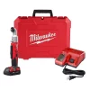 Coupon ⌛ Milwaukee M18 18-Volt Lithium-Ion Cordless 3/8 In. 2-Speed Right Angle Impact 🔧 Wrench Kit W/(1) 1.5Ah Batteries, Charger, Hard Case 🛒
