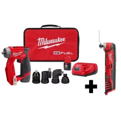Best Pirce 😉 Milwaukee M12 FUEL 12-Volt Lithium-Ion Brushless Cordless 4-in-1 Installation 3/8 In. Drill Driver Kit With  M12 Multi-Tool ❤️
