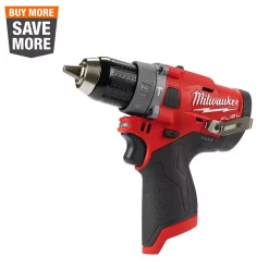 Wholesale 💯 Milwaukee M12 FUEL 12-Volt Lithium-Ion Brushless Cordless 1/2 In. 🔨 Hammer Drill (Tool-Only) ✔️