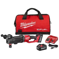 Budget ✨ Milwaukee M18 FUEL 18-Volt Lithium-Ion Brushless Cordless GEN 2 SUPER HAWG 7/16 In. Right Angle Drill QUIK-LOK Kit ✨