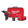 Best reviews of 😀 Milwaukee M12 FUEL 12-Volt Lithium-Ion Brushless Cordless 1/2 In. 🔨 Hammer Drill Kit With 2.0 Ah Battery And Bag 🎁