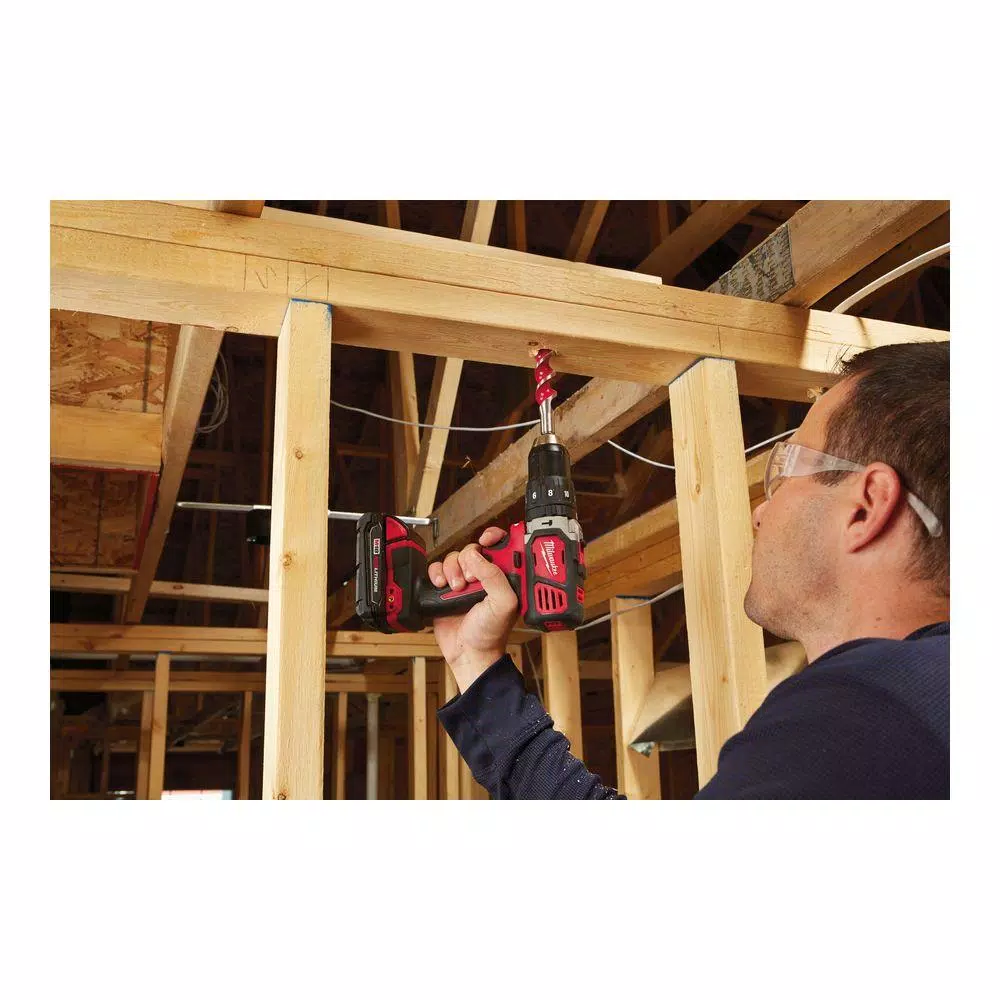 Brand new ๐ Milwaukee M18 Lithium-Ion Cordless 1/2 In. ๐จ Hammer Drill Driver Kit With(2) 1.5Ah Batteries, Charger And Hard Case ๐ฅ 10 Brand new ๐ Milwaukee M18 Lithium-Ion Cordless 1/2 In. ๐จ Hammer Drill Driver Kit With(2) 1.5Ah Batteries, Charger And Hard Case ๐ฅ - Image 8