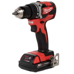 Buy 🧨 Milwaukee M18 18-Volt Lithium-Ion Brushless Cordless 1/2 In. Compact Drill/Driver Kit With (2) 2.0 Ah Batteries, Charger And Case 😉 -Outlet drills Store unnamed file 789