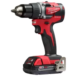 Buy 🧨 Milwaukee M18 18-Volt Lithium-Ion Brushless Cordless 1/2 In. Compact Drill/Driver Kit With (2) 2.0 Ah Batteries, Charger And Case 😉 -Outlet drills Store unnamed file 792