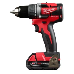 Buy 🧨 Milwaukee M18 18-Volt Lithium-Ion Brushless Cordless 1/2 In. Compact Drill/Driver Kit With (2) 2.0 Ah Batteries, Charger And Case 😉 -Outlet drills Store unnamed file 794
