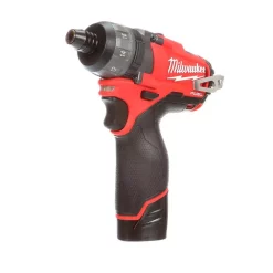 Hot Sale ❤️ Milwaukee M12 FUEL 12-Volt Lithium-Ion Brushless Cordless 1/4 In. Hex 2-Speed Screwdriver Kit W/(2) 2.0h Batteries & Hard Case ✨ -Outlet drills Store unnamed file 816