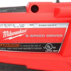 Hot Sale ❤️ Milwaukee M12 FUEL 12-Volt Lithium-Ion Brushless Cordless 1/4 In. Hex 2-Speed Screwdriver Kit W/(2) 2.0h Batteries & Hard Case ✨ -Outlet drills Store unnamed file 819