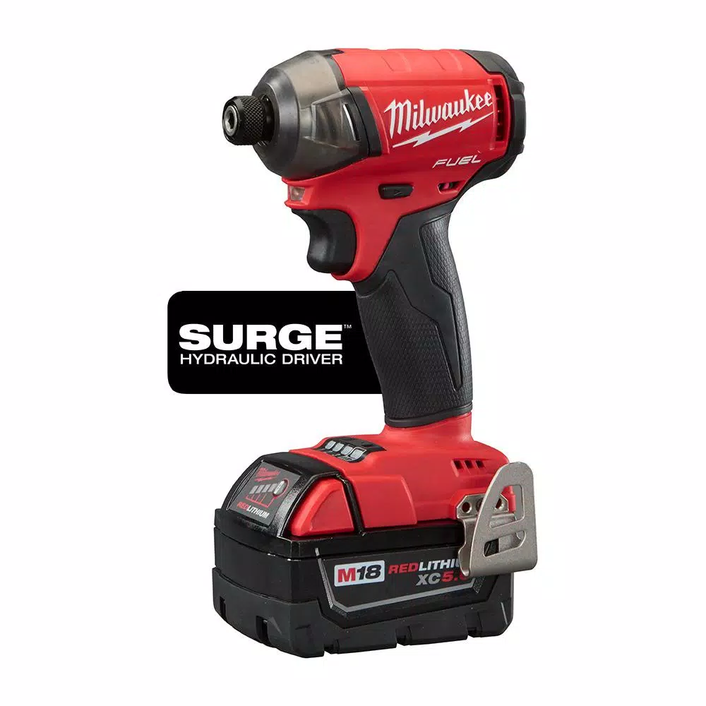Cheapest ๐ฏ Milwaukee M18 FUEL SURGE 18-Volt Lithium-Ion Brushless Cordless 1/4 In. Hex Impact Driver Compact Kit With Two 5.0 Ah Batteries ๐ 8 Cheapest ๐ฏ Milwaukee M18 FUEL SURGE 18-Volt Lithium-Ion Brushless Cordless 1/4 In. Hex Impact Driver Compact Kit With Two 5.0 Ah Batteries ๐ - Image 6