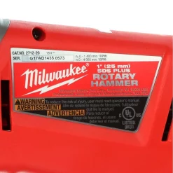 Discount 😍 Milwaukee M18 FUEL 18-Volt Lithium-Ion Brushless Cordless 1 In. SDS-Plus Rotary 🔨 Hammer Kit With Two 5.0Ah Batteries, Hard Case 🥰 -Outlet drills Store unnamed file 896
