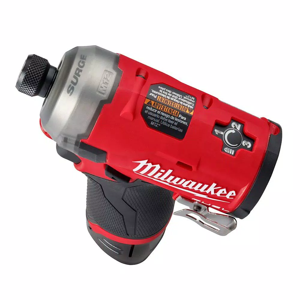 Budget π Milwaukee M12 FUEL SURGE 12-Volt Lithium-Ion Brushless Cordless 1/4 In. Hex Impact Driver (Tool-Only) π 10 Budget π Milwaukee M12 FUEL SURGE 12-Volt Lithium-Ion Brushless Cordless 1/4 In. Hex Impact Driver (Tool-Only) π - Image 8