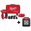 Buy 😍 Milwaukee M12 FUEL 12-Volt Lithium-Ion Brushless Cordless 4-in-1 Installation 3/8 In. Drill Driver Kit W/ M12 Flood Light 🧨 -Outlet drills Store unnamed file 988